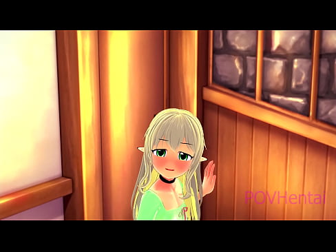❤️ (ໃສ່ກັບດັກ) Elvish maid ຊ່ວຍໃຫ້ທ່ານລ້າງຫນ້າຂອງທ່ານ. ❤❌ ໜັງໂປ້ ຢູ່ພວກເຮົາ